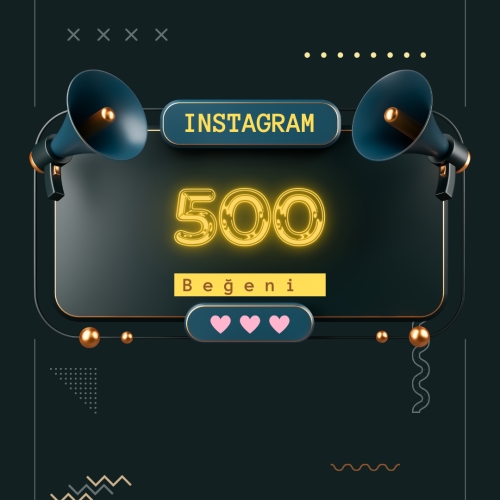  Instagram 500 Beğeni